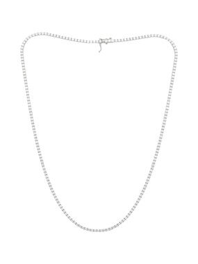Diana M. 14k Gold Diamond Tennis Necklace